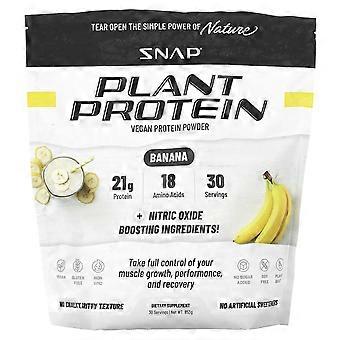 Snap Supplements, Plantaardige Eiwitten, Veganistisch Eiwitpoeder, Banaan, 853 g