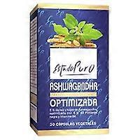 Optimized Ashwagandha 30 vegetable capsules