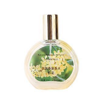 50ml Natural Floral Fruity Perfume for Women – Long Lasting Fragrance – Transparent Round Bottle Romantic Gift