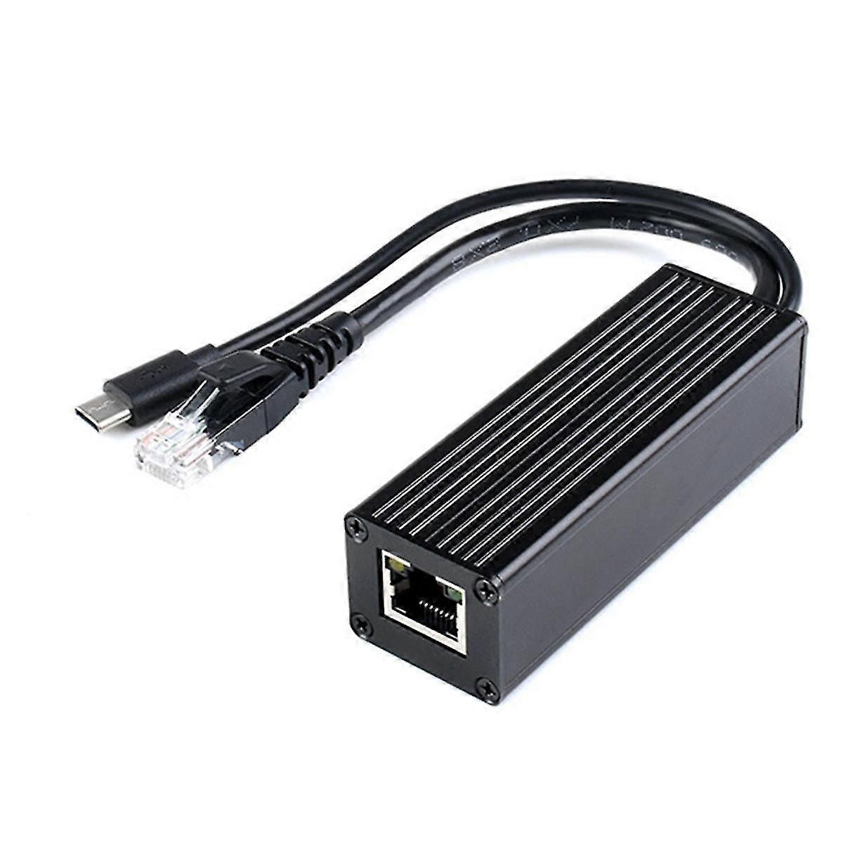 PoE Splitter Industrial Gigabit Type-C Interface Power Supply Control Chip Solution Splitter
