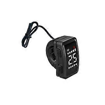 E-bike display compatibel met BBS01 BBS02 middenmotor DZ40 HD zwart ABS