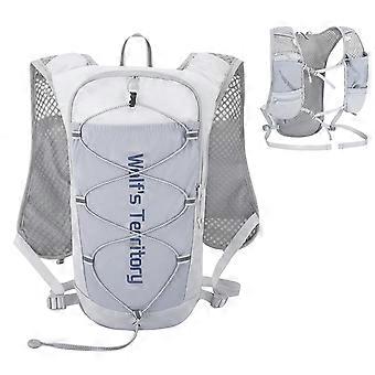 Hydration Vest 5L Lightweight Trail Running Pack for Marathon Men and Women Grey