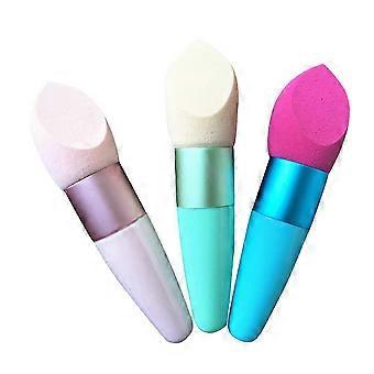 Makeup Sponge Applicator Handle Mushroom Head Cosmetic Puff for Women Use