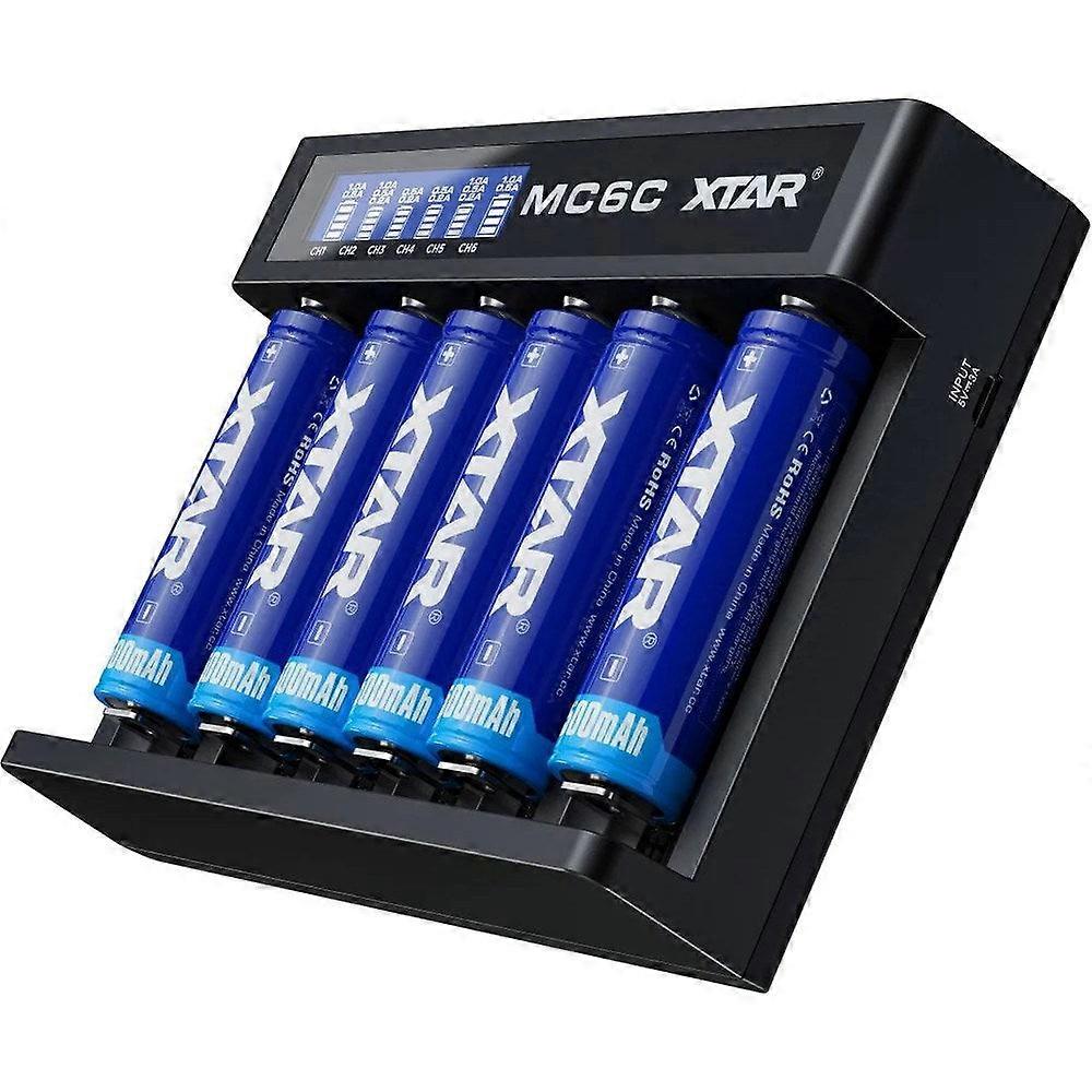 Batteriladdare Li-ion Xtar Mc6c