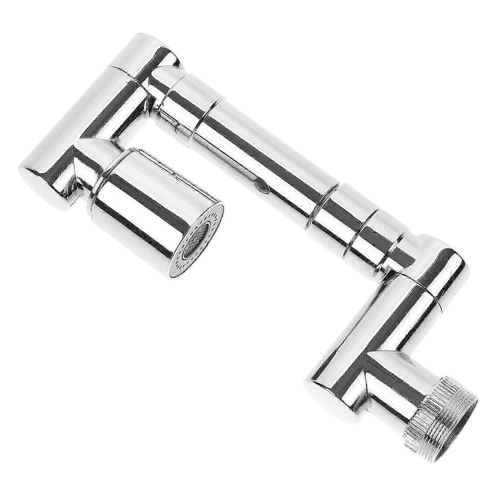 Rotating Faucet Extender with Extendable Mechanical Arm compatible with Kitchen 1Set