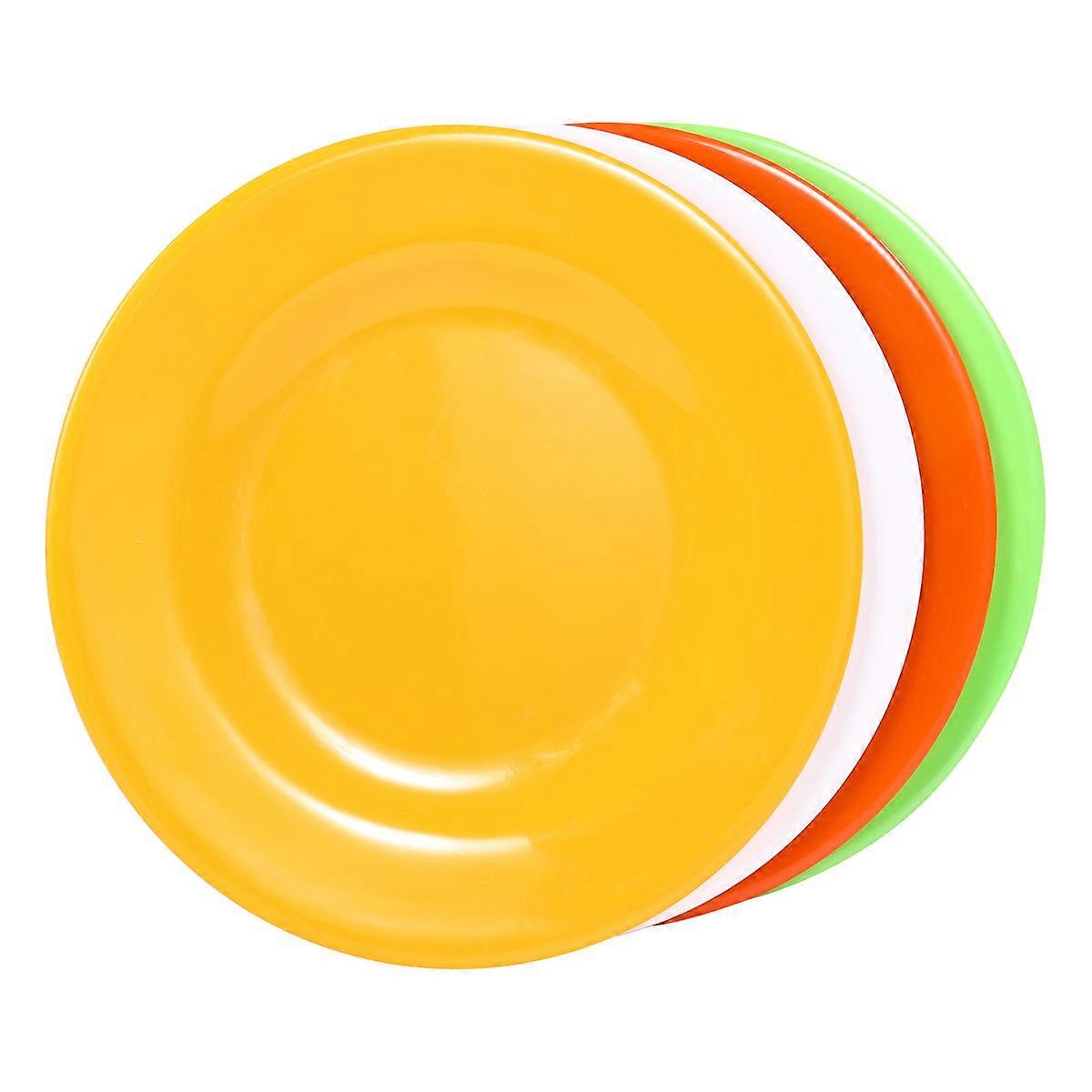 4pc Melamine Plates Melamine Dining Plate Kitchen Safe Melamine Tableware