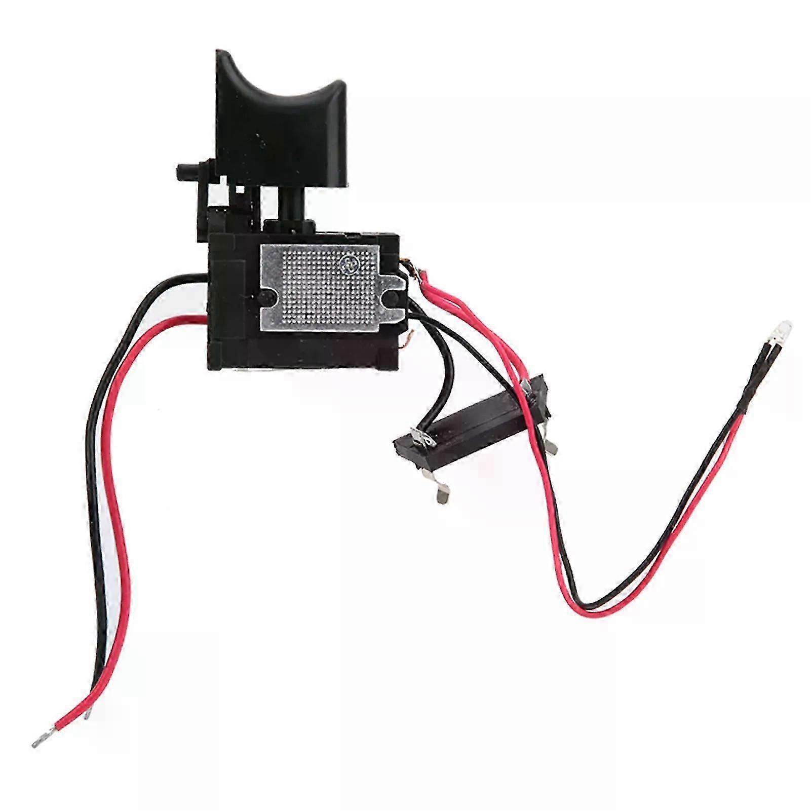 Cordless Drill Speed Control Trigger Switch 72-24V Lithium Battery Cordless Drill Speed Control Trigger Switch With Small Light