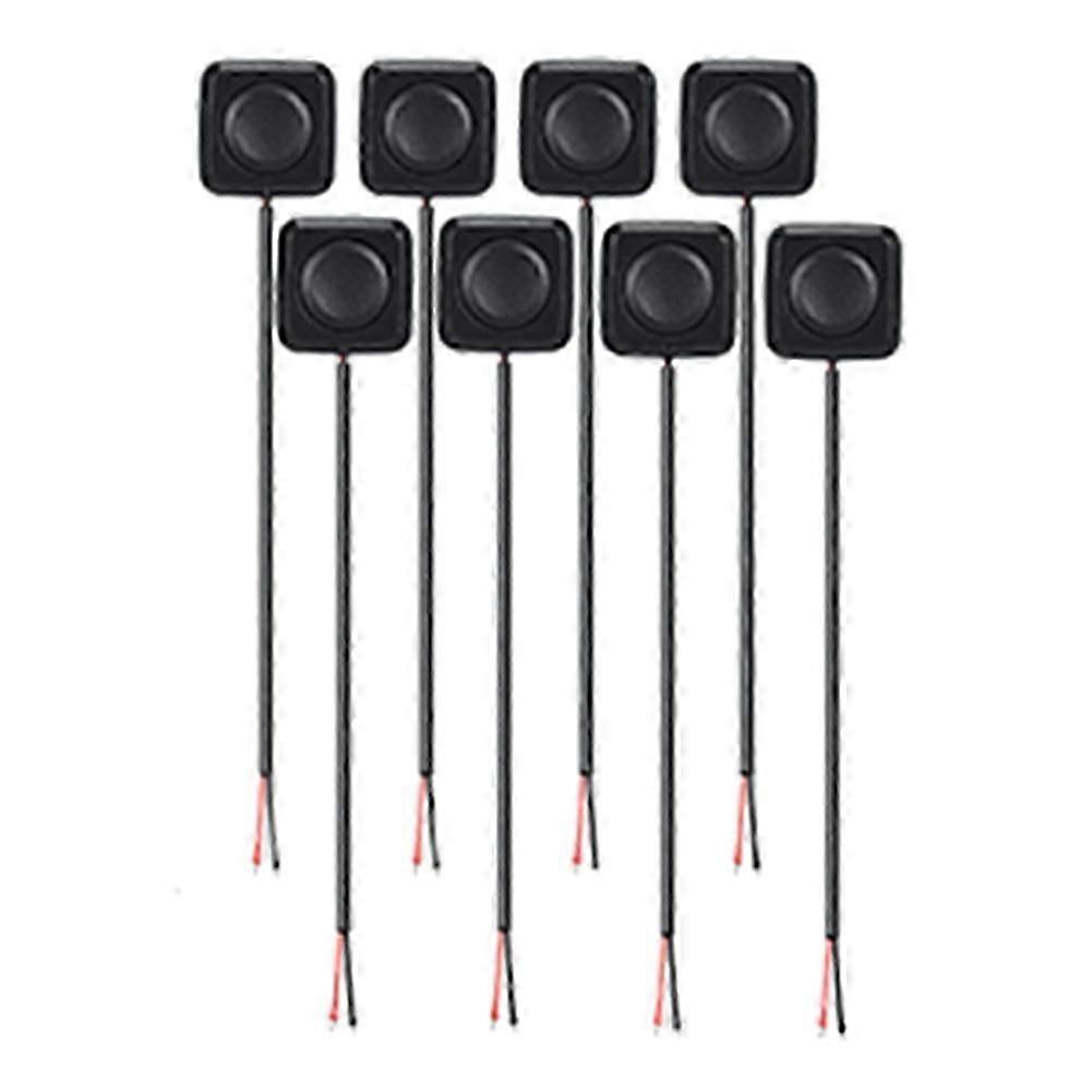 8Pcs 12V/24V Mini Momentary Push Button ON/Off Switch, Surface Mount, Easy Installation for Electro