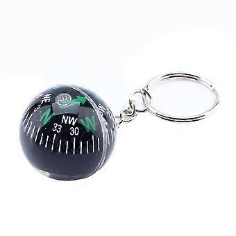 Porte-cls  bille de 28 mm, boussole remplie de liquide, pour camping, randonne, voyage, survie en plein air