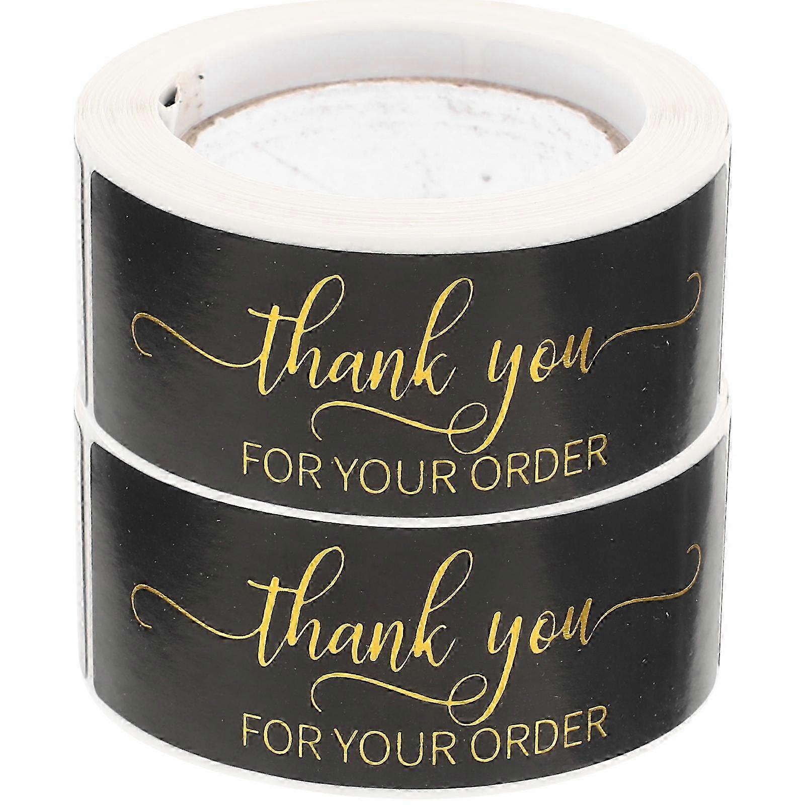 Multi-Function Roll Stickers Seal Stickers compatible with 2 Rolls Set