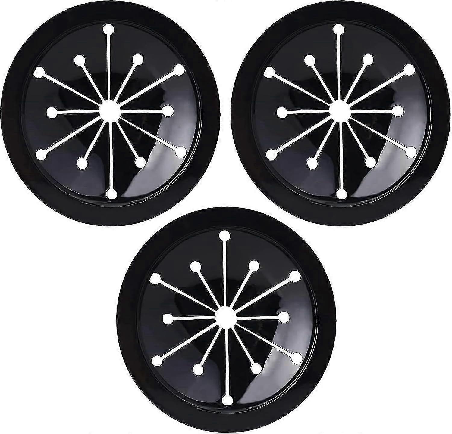 Pack Drain Deflector, Splash Guard, Sink Deflector, Multi-Function Drain Stopper, Kitchen Accessories, Black