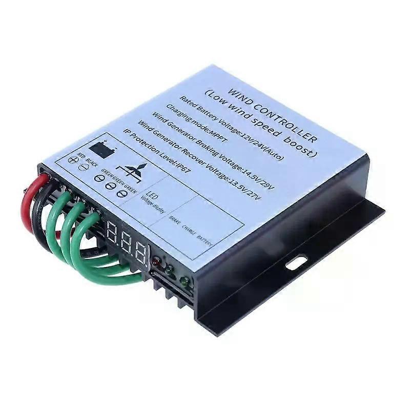 Wind Charge Controller 500W Mini Wind Turbine Generator Controller Waterproof Wind Turbines Generator Charge Controller 12V/24V