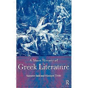 Uma Breve História da Literatura Grega - Suzanne Said - Brochura - Livro em Inglês - História