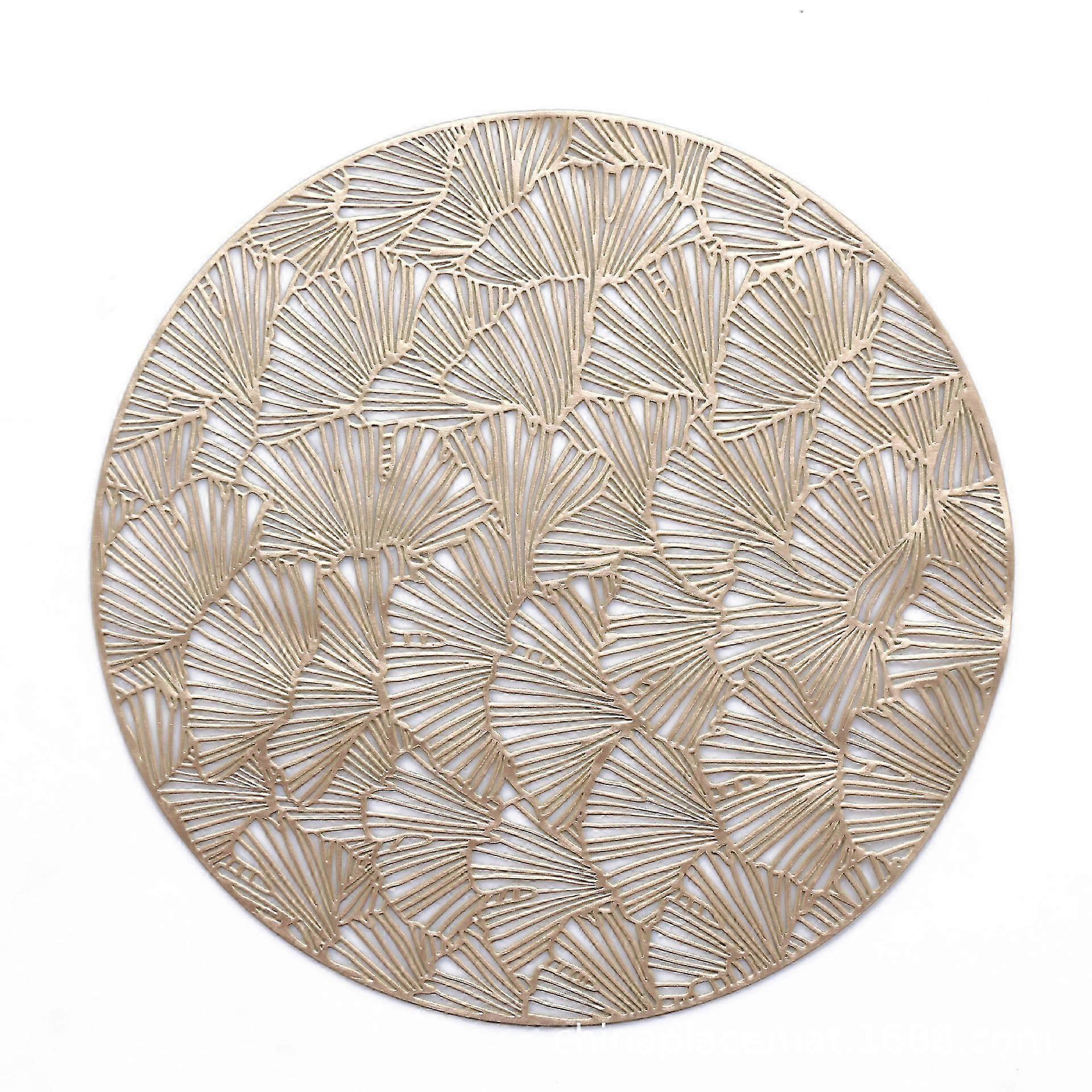 Ginkgo Decorative Placemats Round Placemat