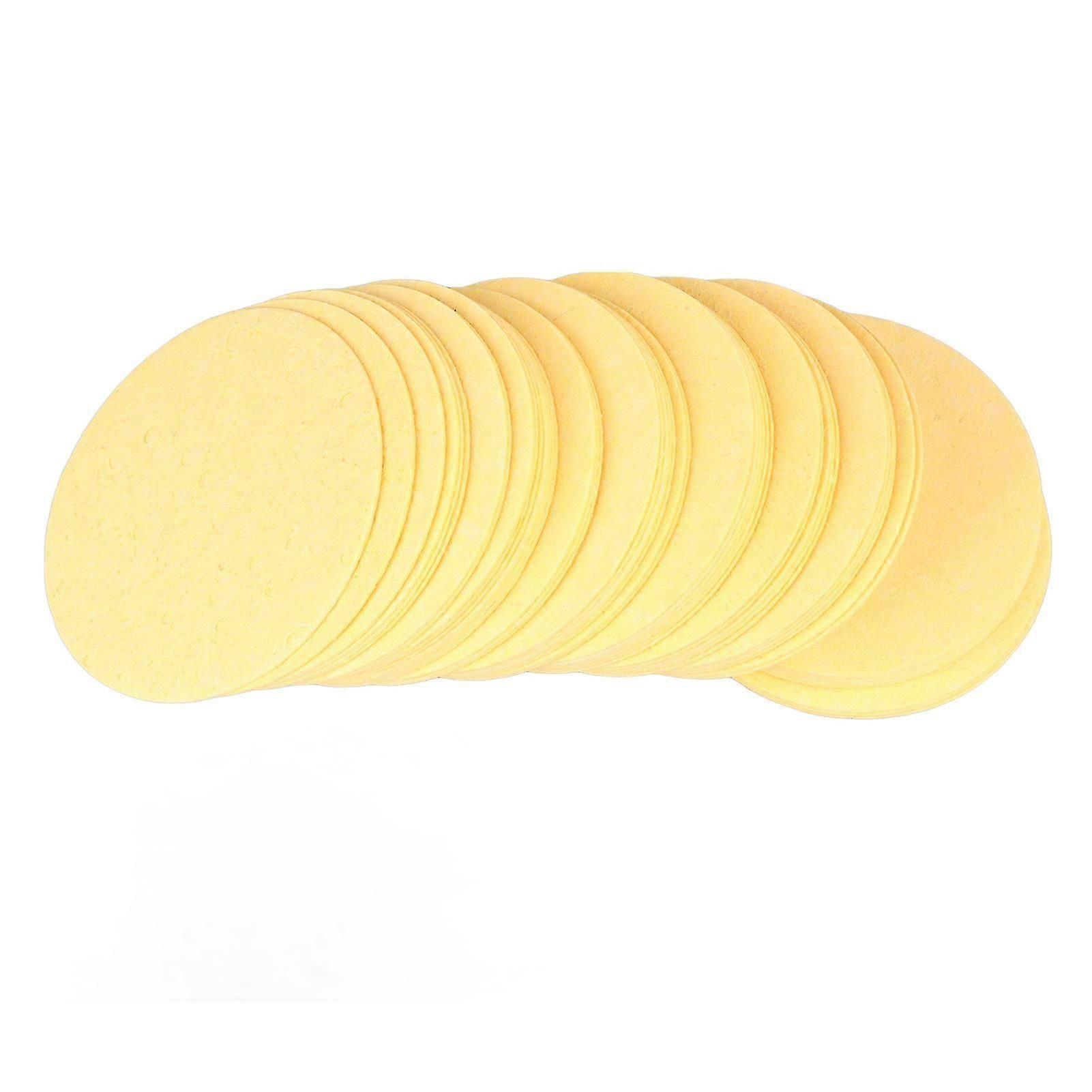 Compressed Wood Pulp Facial Cleansing Sponge Set