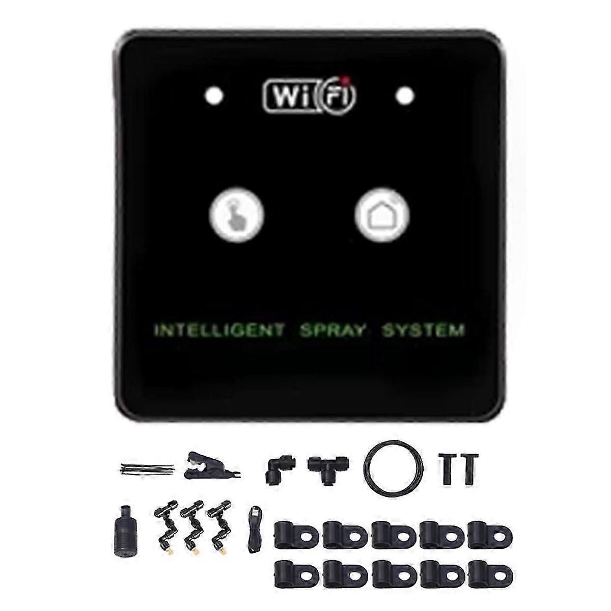 WiFi Control Automatic Mist Rainforest Timing Sprays System Kit