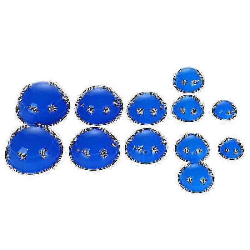 12pcs Silicone Cupping Therapy Massage Set