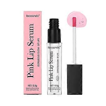 5.5g Lip Plumper Pink Gloss High-shine Lip Lightening Essence Gift For Wife Girlfriends Lover jy
