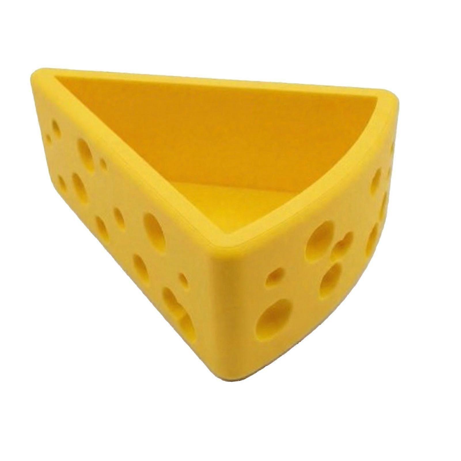 Vibrant Yellow Cheese Catchall