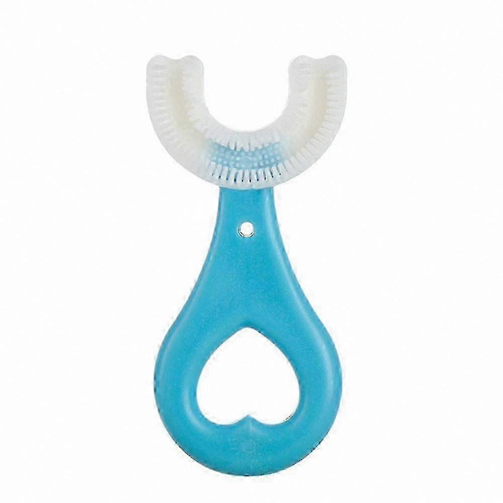 Flexible U-Shaped Silicone Toothbrush