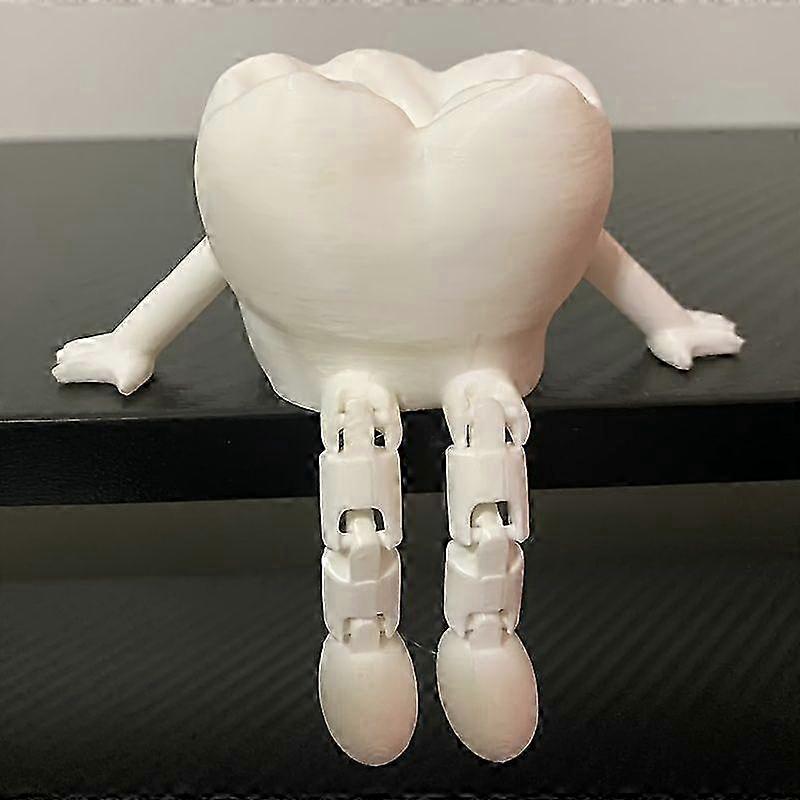 Resin Multi-Joint Tooth Decor Piece