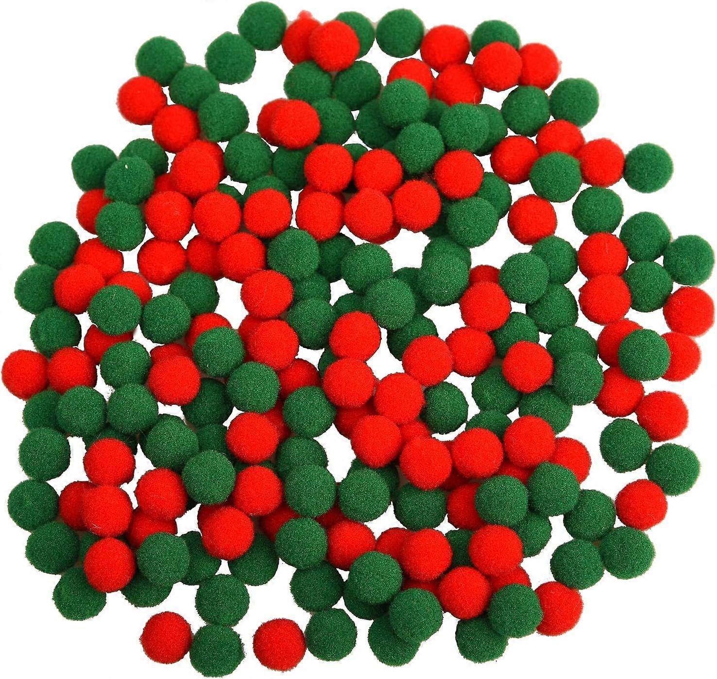 Weihnachtspompons zum Basteln