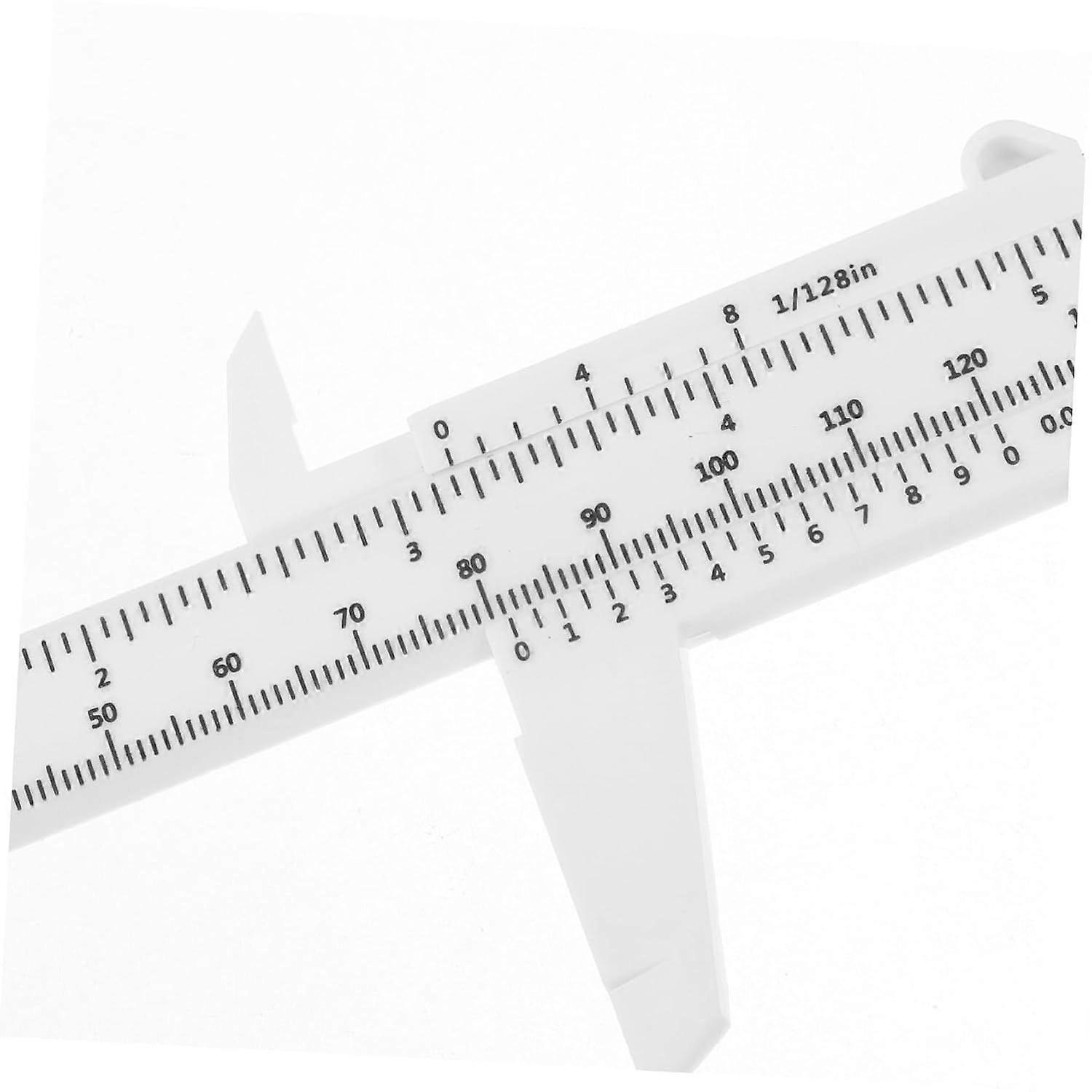 4pcs Plastic Slide Calipers 0-150mm Manual Measuring Tool