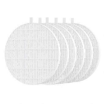 Nail Dust Collector Replacement Filter, 6-Pack Compatible with MelodySusie ro/SProR Nail Dust Collectors