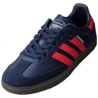 adidas Samba Arsenal Licensed Unisex Fashion Trainers in Indigo
