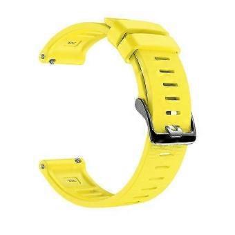 Soft Silicone Sport Watch Band Strap Adjustable Replacement Compatible with Polar Grit X, Breathable Flexible Wristband for Workout and Daily Wear