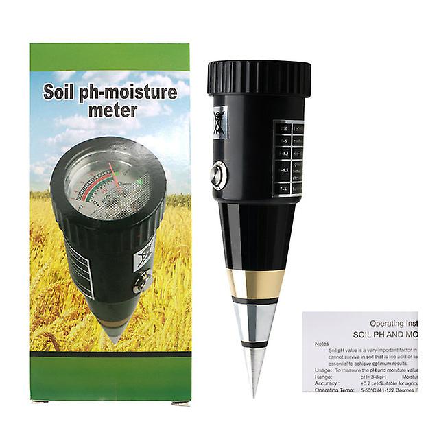 High-precision 2-in-1 Ph Tester Acidity Meter Humidity Detector Flower Soil Ec Soil Tester 3-8 Ph For Garden Greenhouse