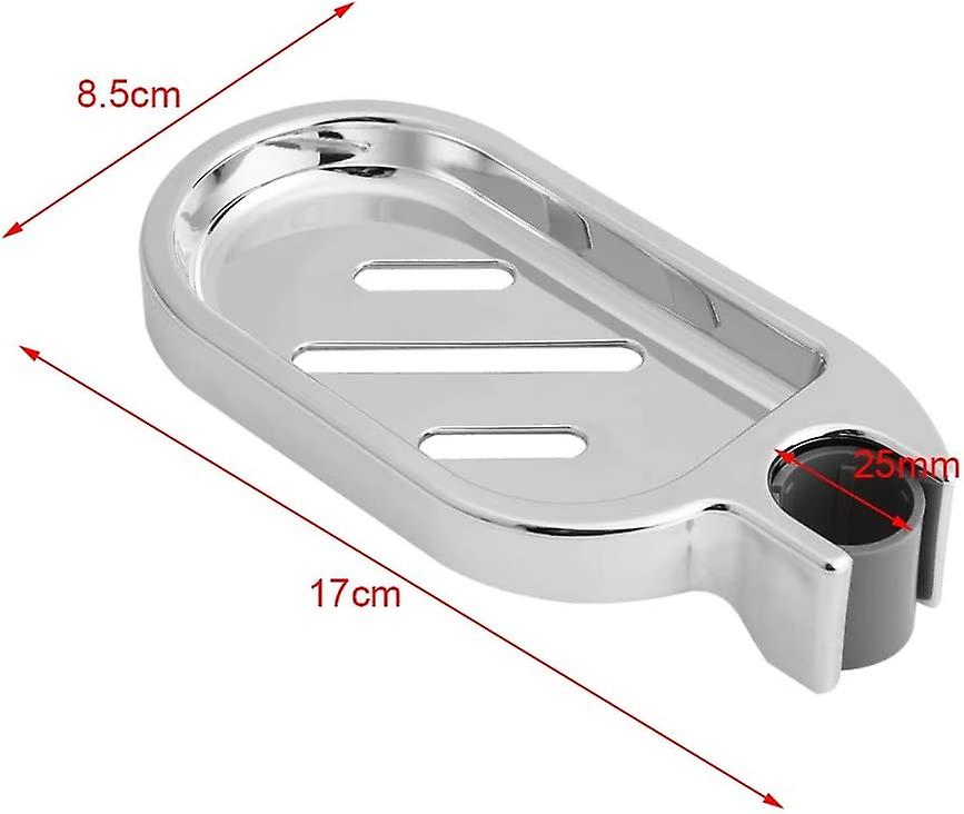 6pcs Soap Case Holder Shower Rail Soap Holder Soap Dish Self Draining