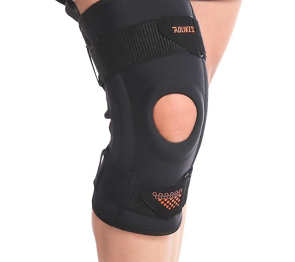 1pcs Spring Support Running Knee Pads Basketball Hiking Compression Shock Absorption