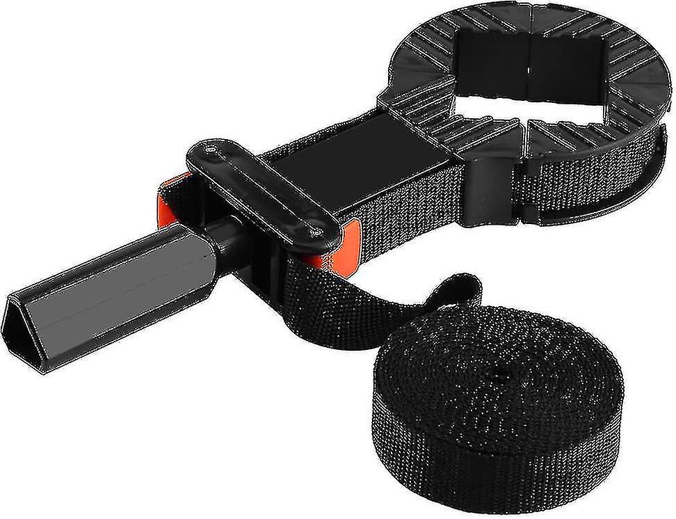 Multi-function Ratchet Headband Clamp, Adjustable Polygon Strap, Belt Angle Clamp Headband Corner Holder, 4 Jaws Adjustabl