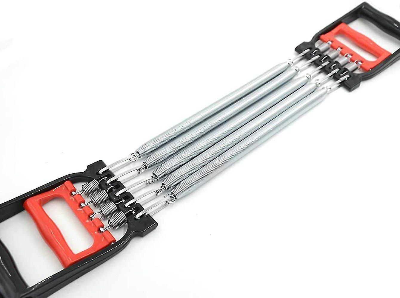 Chest Expander Chest Stretcher Chest Fitness - Adjustable Muscle Pull Exerciser Training Device For Muscles 5 Strings, For Shoulder, Chest And Also Yo