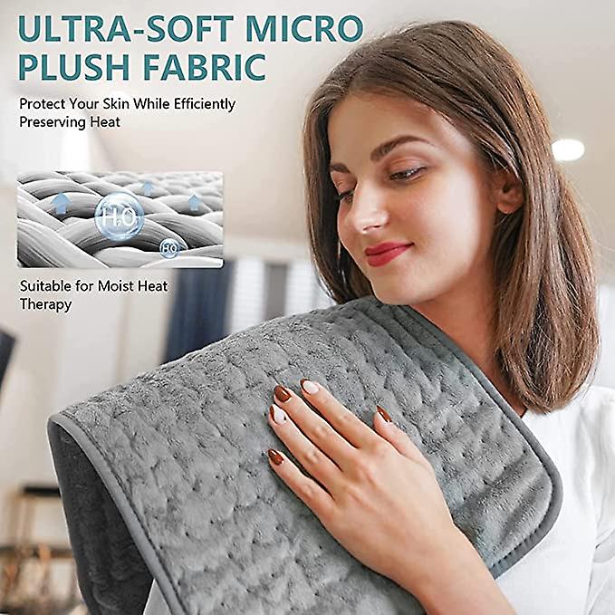 Heating Pad, 126*30CM Electric Heating Pad with Auto Shutoff and