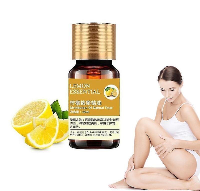 Lemon Natural Plant Extract Essential Oils For Aromatherapy Diffusers Body Stress