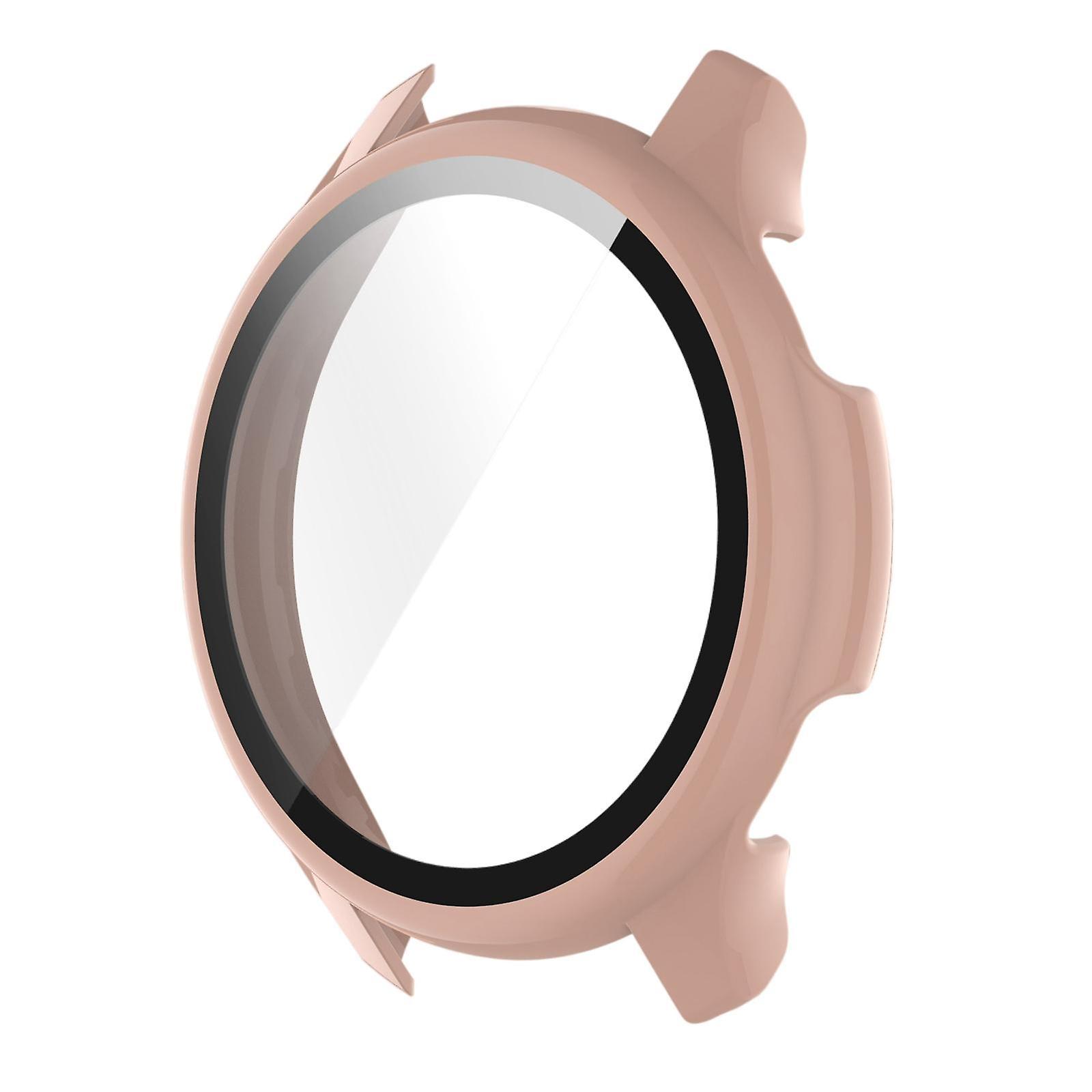 Bumper Case Cover W/ Screen Protector super-Thin PC for Watch T1 Pink