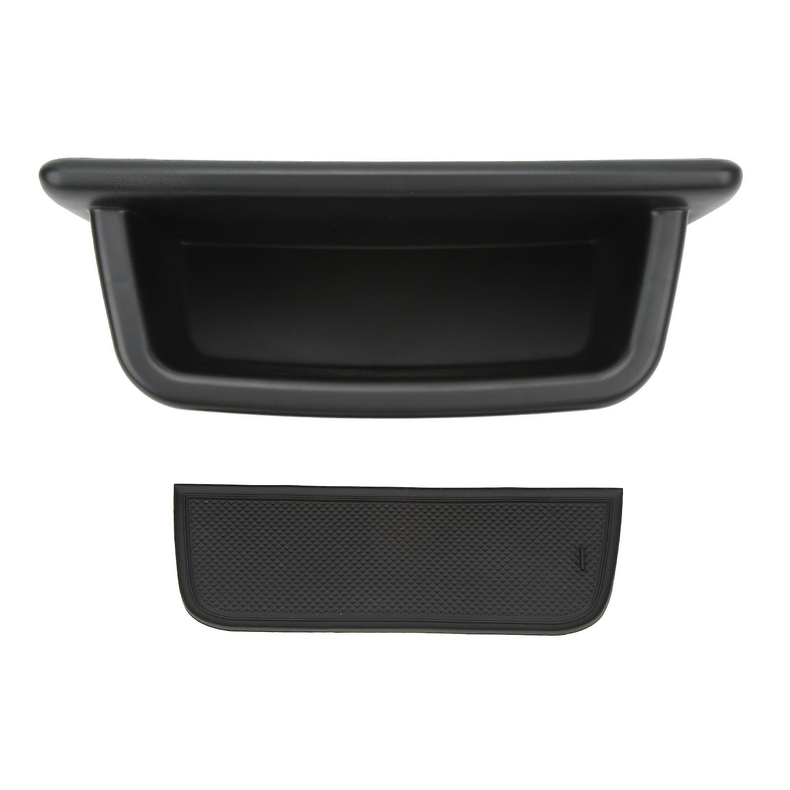 Dashboard Storage Box Black Deep Capacity Neat Storage Smooth Edges Dash Organizer Tray Fit For ID.4 20212023