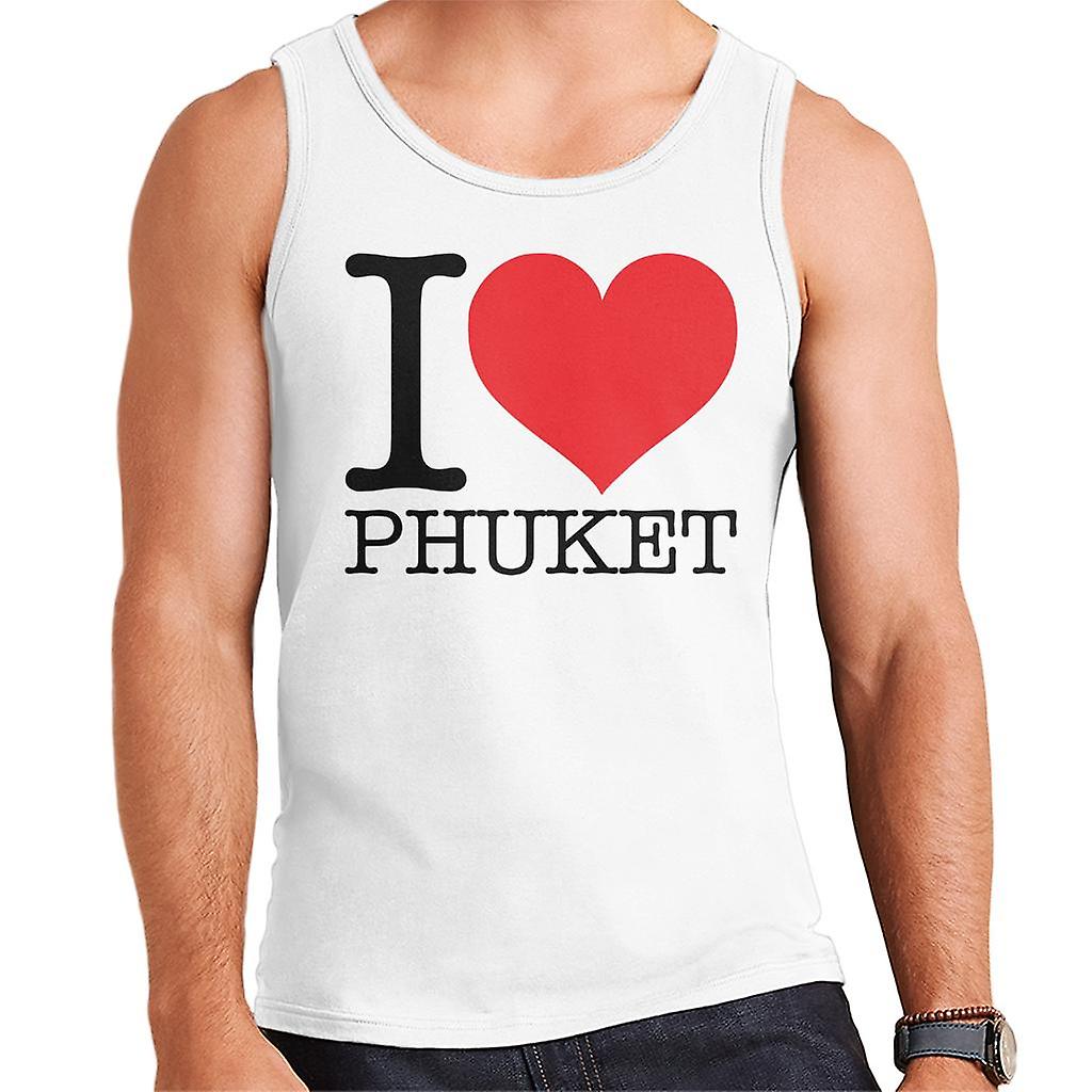 Jeg elsker Phuket menns Vest