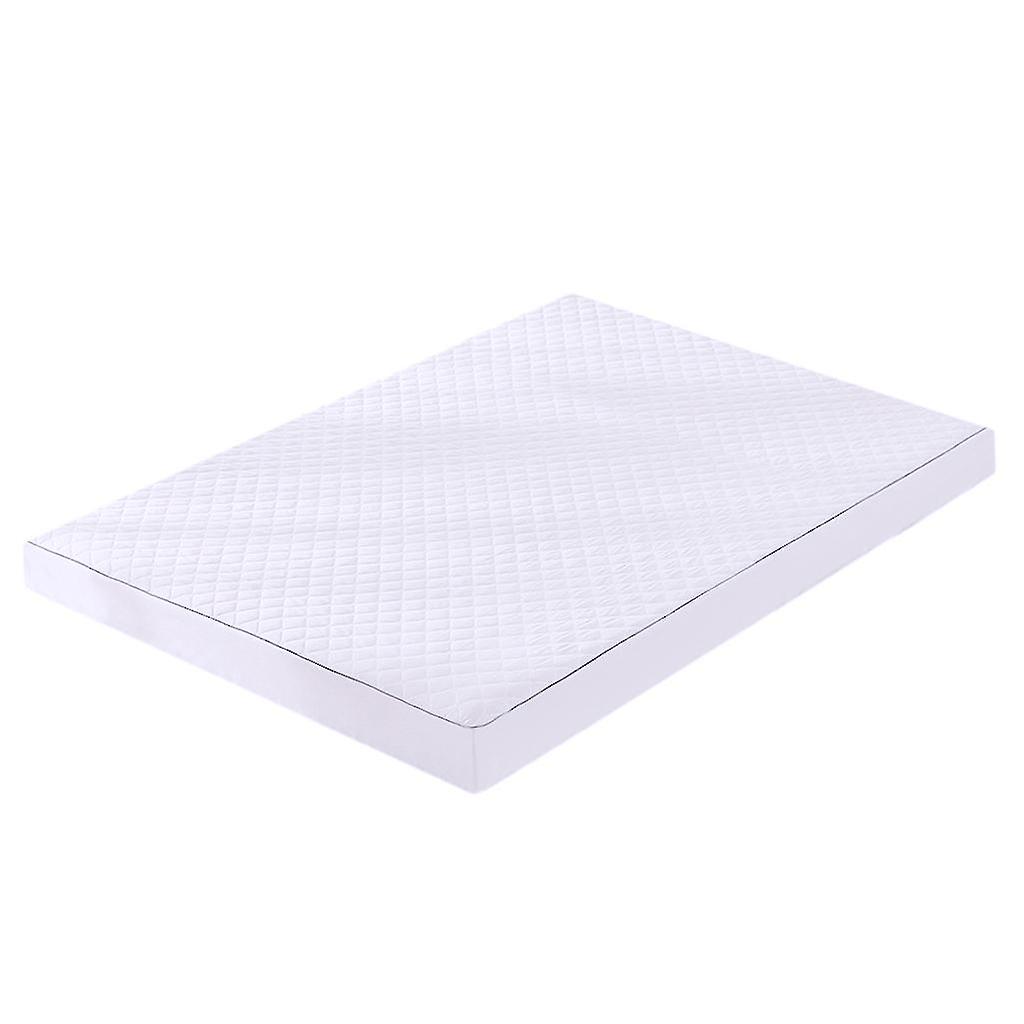 Comfortable Soft Cotton Fitted Bed Sheet Mattress Cover White