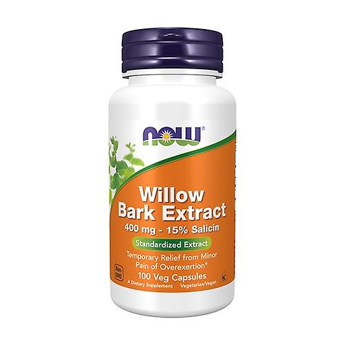 Willow Bark Extract 400mg 100 vegetable capsules