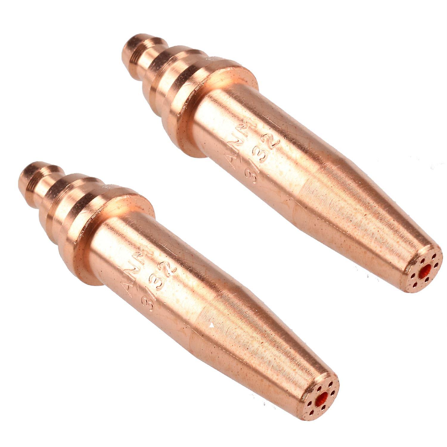 ANM Oxygen Acetylene Gas Cutting Nozzle Tip Standard 3/32" 90 - 150mm 2pk