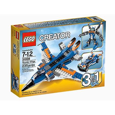 LEGO 31008 Blue Fighter Jet