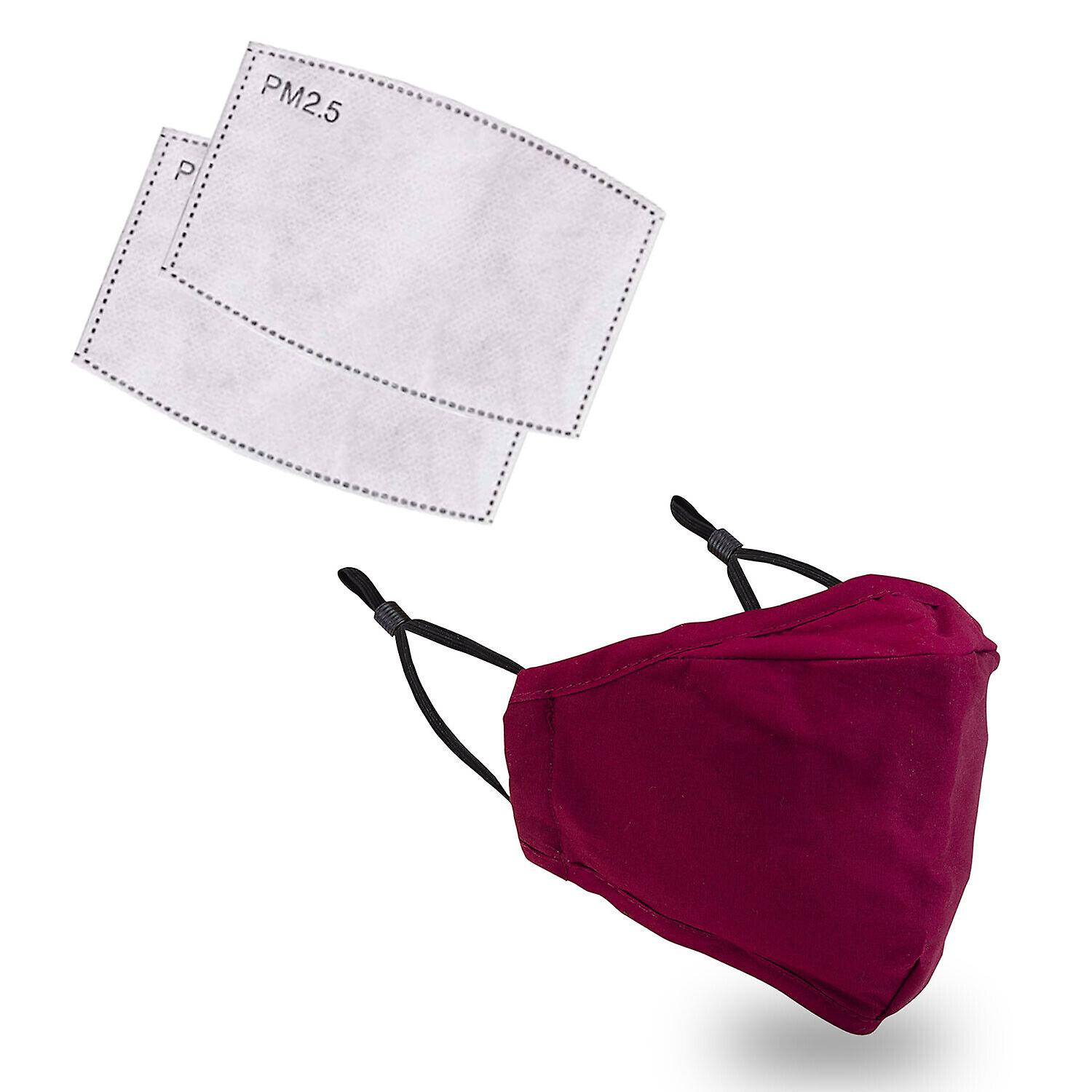 Masque facial en coton lavable