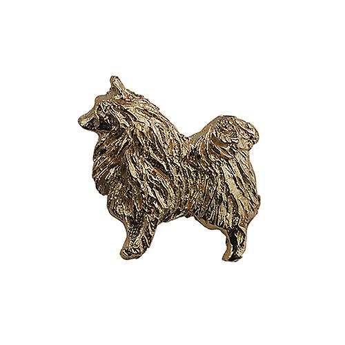9ct Gold 22x29mm Dog Brooch
