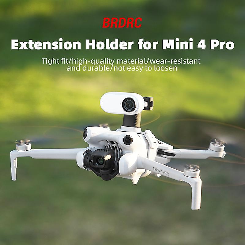 For DJI MINI 4Pro Extended Mounting Bracket Sports Camera Adapter Base Accessory