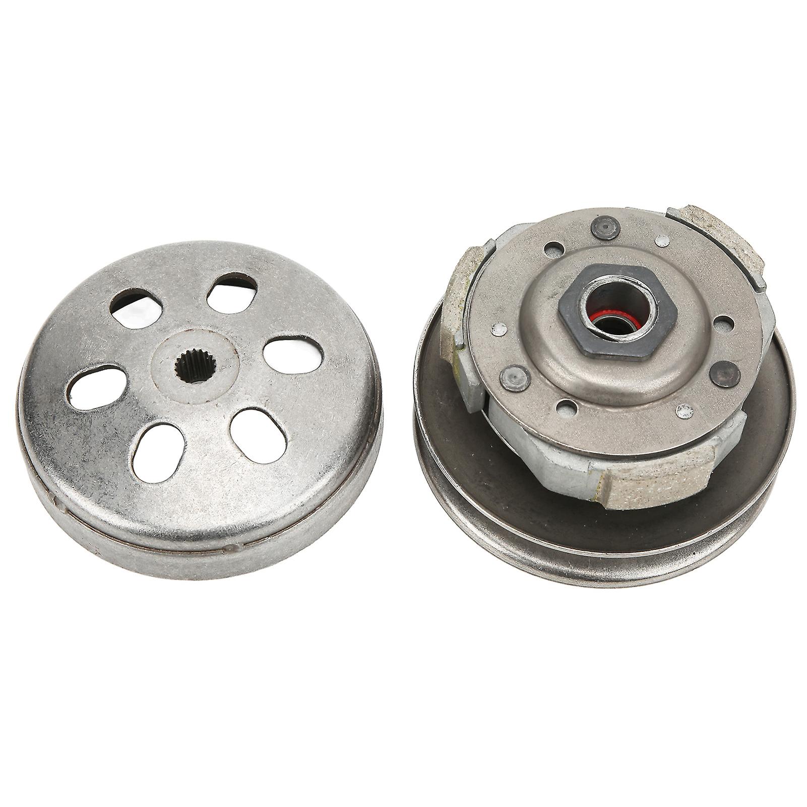 Engine Rear Clutch Assembly with Cover 19 Spline for GY6 150cc 4 Stroke Scooter ATV Go Kart