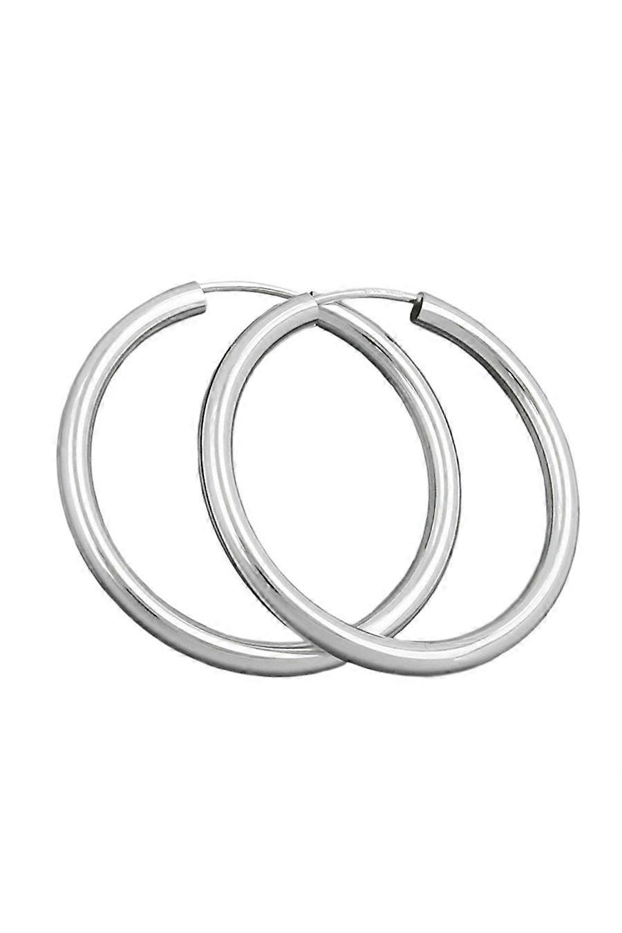 Hoop Earrings 30mm Silver 925 - Gl90497