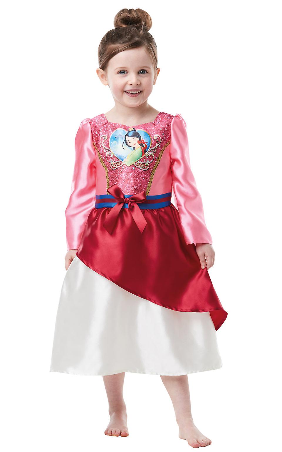 Sequin Mulan Childrens Costume